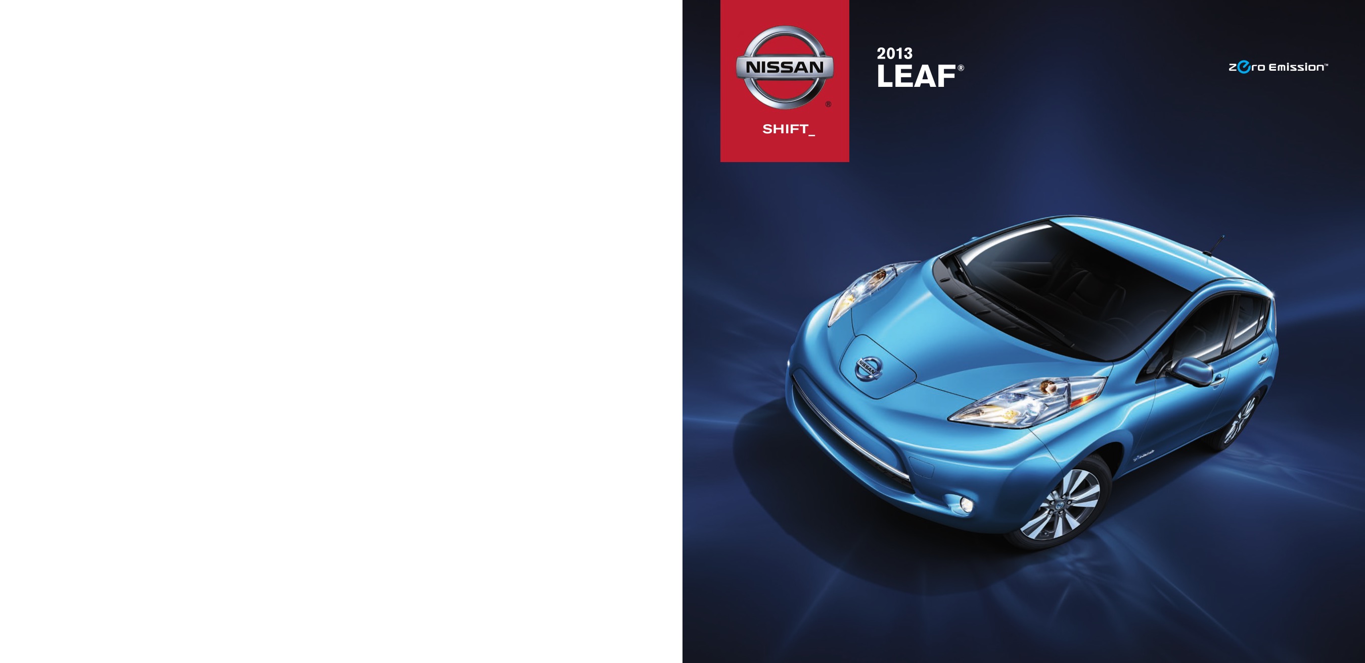 2013 Nissan Leaf Brochure